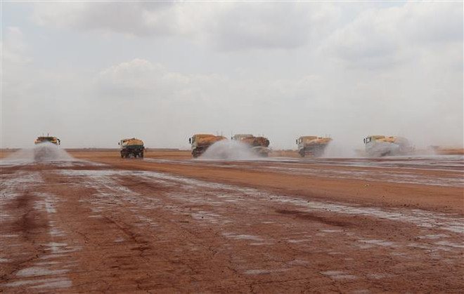 Đồng Nai: Nghiêm túc thực hiện xử lý ô nhiễm bụi Sân bay Long Thành ảnh 1