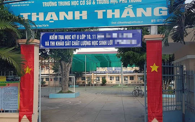 Cần Thơ: Kết luận thanh tra về vụ việc Hiệu trưởng trường Thạch Thắng ảnh 1