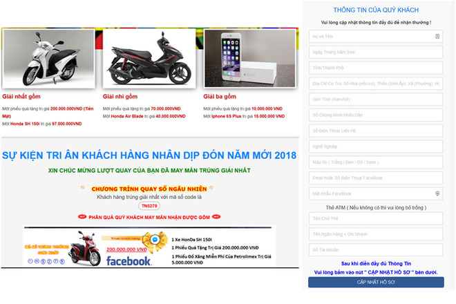 700 website đang tấn công lừa đảo người dùng Internet Việt Nam ảnh 1