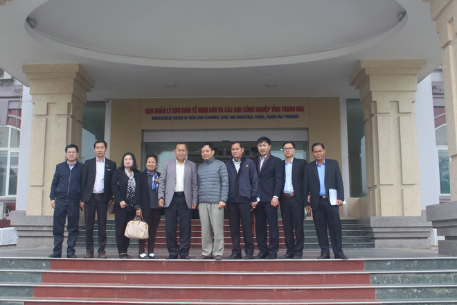 Đoàn công tác Thông tấn xã Pathet Lào làm việc tại Thanh Hóa ảnh 6