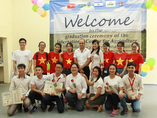 Israel đào tạo nông nghiệp công nghệ cao cho sinh viên Việt Nam ảnh 1