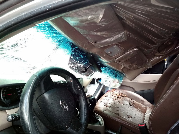 TP.HCM: Cây xanh bật gốc đè bẹp xe 4 chỗ, 1 người bị thương ảnh 3