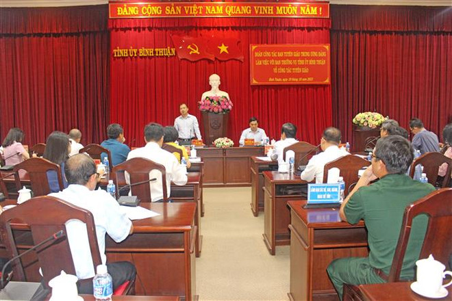 Bình Thuận: Phát huy, nhân rộng đợt sinh hoạt chính trị sáng tạo ảnh 2