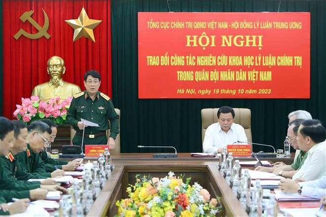 Đẩy mạnh phối hợp nghiên cứu khoa học lý luận chính trị trong Quân đội ảnh 1