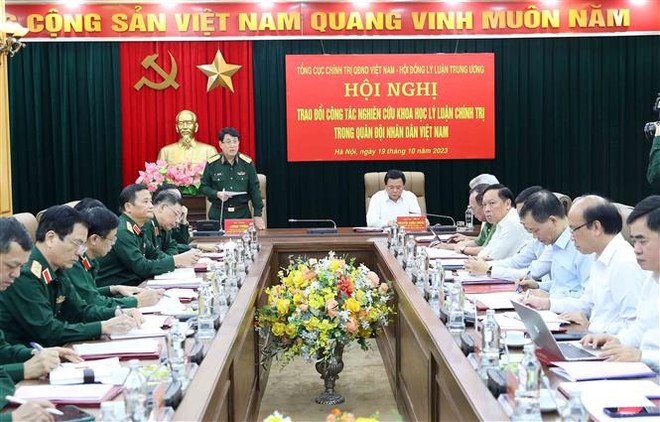 Đẩy mạnh phối hợp nghiên cứu khoa học lý luận chính trị trong Quân đội ảnh 2