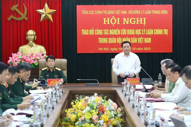 Đẩy mạnh phối hợp nghiên cứu khoa học lý luận chính trị trong Quân đội ảnh 3