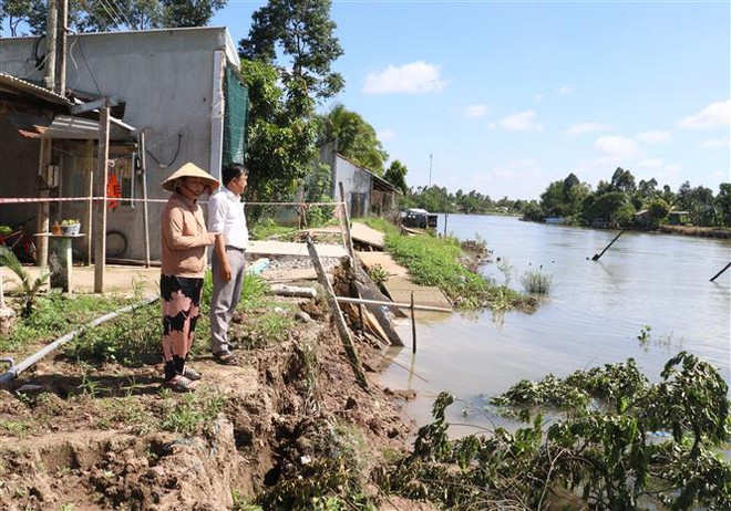 Cấp bách bảo vệ tính mạng, tài sản của người dân vùng sạt lở ĐBSCL ảnh 2