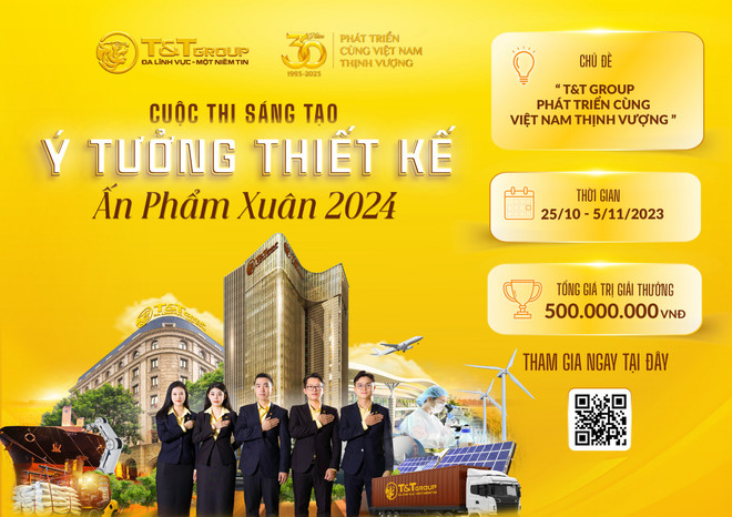T&T Group phát động thi sáng tạo ý tưởng, thiết kế ấn phẩm Xuân 2024 ảnh 1