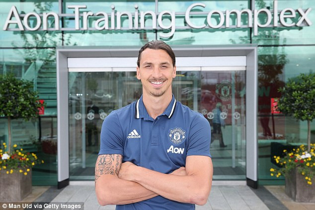 Zlatan Ibrahimovic chính thức cập bến Manchester United ảnh 3