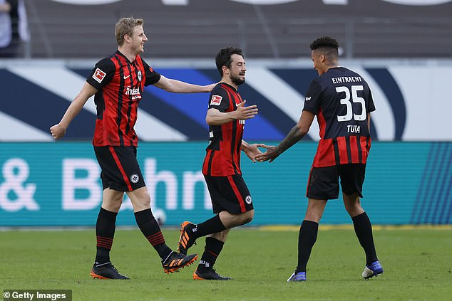 Frankfurt lần thứ 2 liên tiếp hạ Bayern trên nhà. (Nguồn: Getty Images Bundesliga: Bayern Munich bại trận, Dortmund thắng tưng bừng ảnh 2