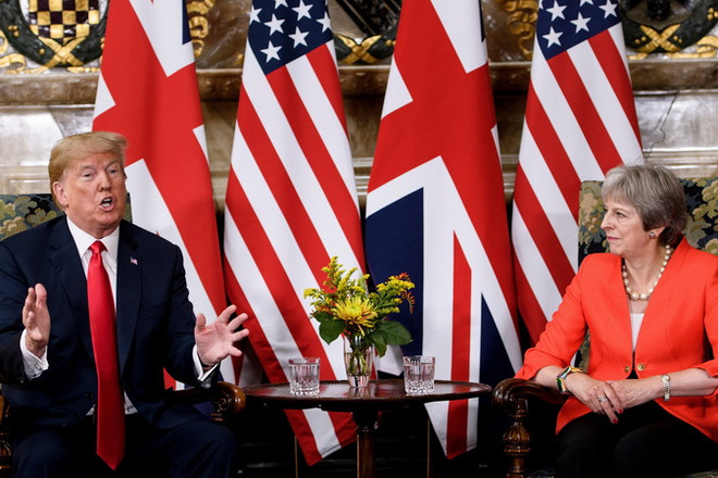 Ông Trump nhất trí với chiến lược Brexit của Thủ tướng Anh ảnh 1