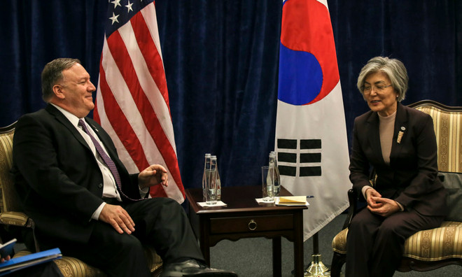 Ngoại trưởng Mỹ, Hàn Quốc hội đàm về phi hạt nhân hóa Triều Tiên ảnh 1