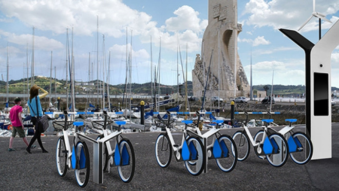 Bồ Đào Nha triển khai dịch vụ đi chung xe đạp tại thủ đô Lisbon ảnh 1