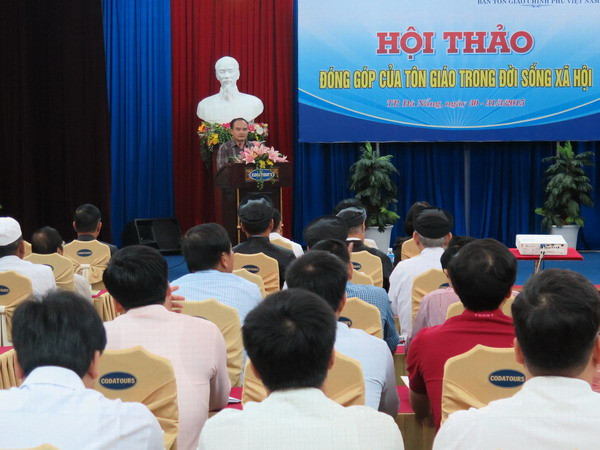 Hội thảo về đóng góp của các tôn giáo trong đời sống xã hội ảnh 1