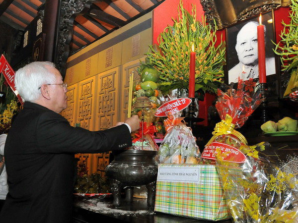 TP.HCM tưởng niệm 35 năm ngày mất Chủ tịch Tôn Đức Thắng ảnh 1