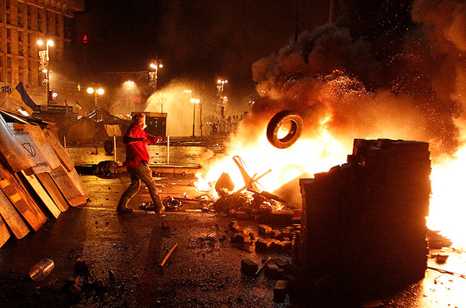 Hình ảnh thủ đô Kiev của Ukraine biến thành chiến trường ảnh 4