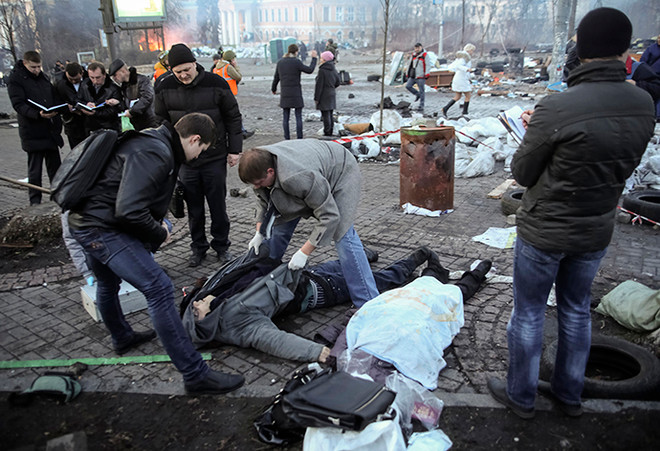 Hình ảnh thủ đô Kiev của Ukraine biến thành chiến trường ảnh 14
