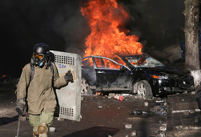 Hình ảnh thủ đô Kiev của Ukraine biến thành chiến trường ảnh 11