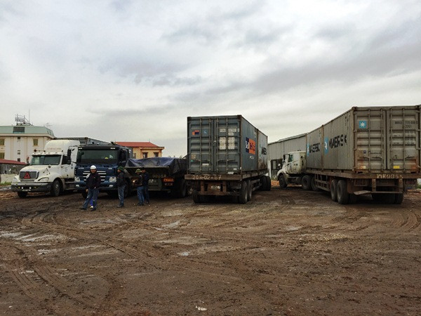 Hải Dương: Mật phục bắt tại chỗ đoàn xe quá tải trốn trạm cân ảnh 2