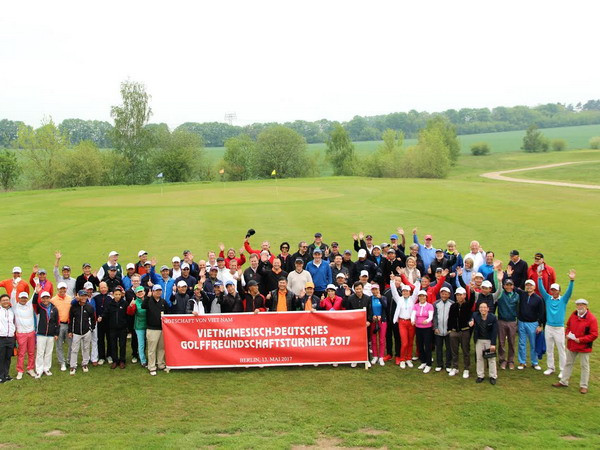 Gần 100 tay golf tranh tài ở Giải golf hữu nghị Đức-Việt 2017 ảnh 1