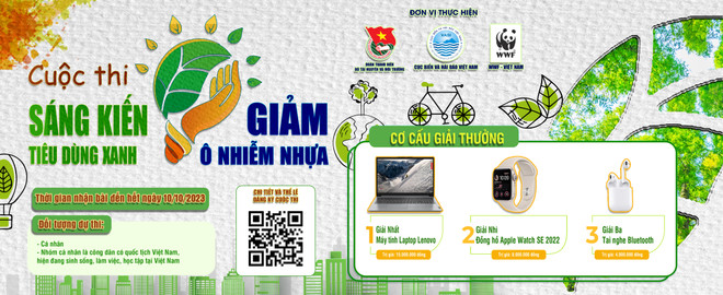 Phát động Cuộc thi ‘Sáng kiến tiêu dùng xanh, giảm ô nhiễm nhựa’ ảnh 1