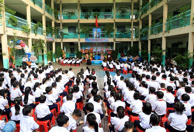 TP.HCM: Đưa vào sử dụng 27 trường học mới trong ngày khai giảng ảnh 1