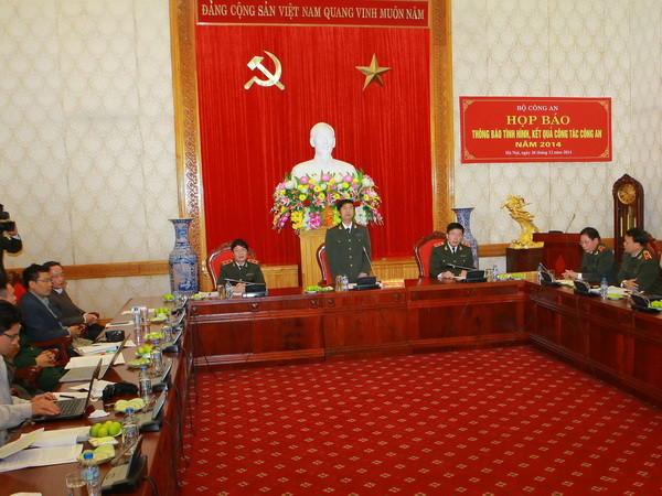 Tỷ lệ điều tra, khám phá các vụ án trong năm 2014 đạt 75,83% ảnh 1