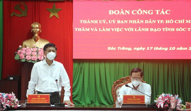 TP.HCM chia sẻ kinh nghiệm, hỗ trợ Sóc Trăng phòng, chống dịch ảnh 1