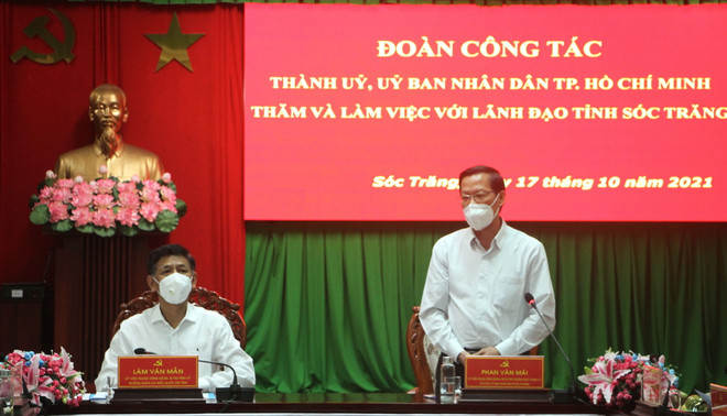 TP.HCM chia sẻ kinh nghiệm, hỗ trợ Sóc Trăng phòng, chống dịch ảnh 2