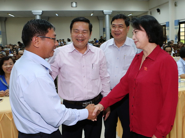 Chủ tịch Quốc hội tiếp tục hoạt động tiếp xúc cử tri tại Cần Thơ ảnh 1