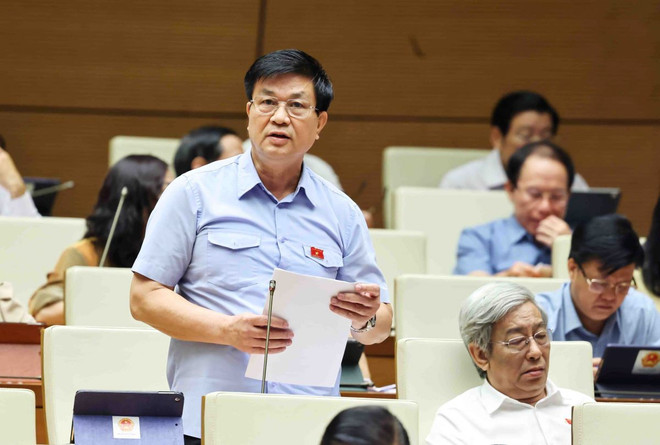 Đại biểu Quốc hội tỉnh Khánh Hòa Đỗ Ngọc Thịnh phát biểu ý kiến. (Ảnh: Minh Đức/TTXVN) ttxvn_ky_hop_thu_7_quoc_hoi_khoa_xv_quoc_hoi_thao_luan_ve_du_thao_luat_to_chuc_toa_an_nhan_dan_sua_doi_2805-1.jpg