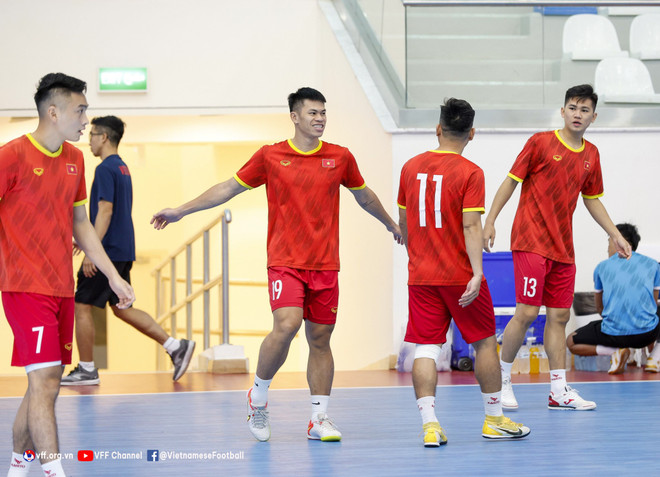 Tuyển futsal Việt Nam quyết giành 3 điểm ở trận ra quân. (Nguồn: VFF) Link xem trực tiếp futsal Việt Nam-futsal Hàn Quốc tại VCK châu Á ảnh 1