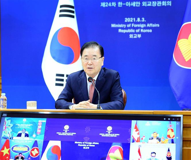 Seoul hối thúc các nước đoàn kết trong cuộc chiến chống COVID-19 ảnh 1