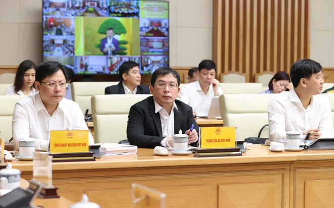 Đại diện các bộ, cơ quan thuộc Chính phủ tham dự phiên họp. (Ảnh: Dương Giang/TTXVN) Người đứng đầu có vai trò, trách nhiệm trong cải cách hành chính ảnh 3