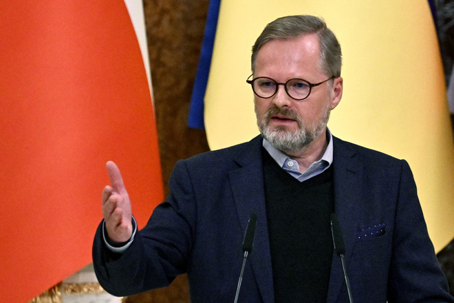 Thủ tướng Séc Petr Fiala. (Ảnh: AFP/TTXVN) Báo chí CH Séc kỳ vọng chuyến thăm Việt Nam của Thủ tướng Petr Fiala ảnh 1