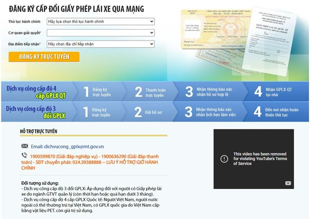 Mỗi ngày có từ 500-700 giấy phép lái xe được đổi trực tuyến ảnh 1