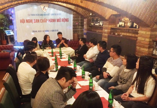 Hội Thanh niên Sinh viên Việt Nam tại Séc kiện toàn tổ chức ảnh 1