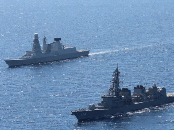 EU NAVFOR và Lực lượng phòng vệ Nhật Bản tập trận chung. (Nguồn: eunavfor.eu) EU và Nhật Bản tiến hành diễn tập chung chống cướp biển ảnh 1
