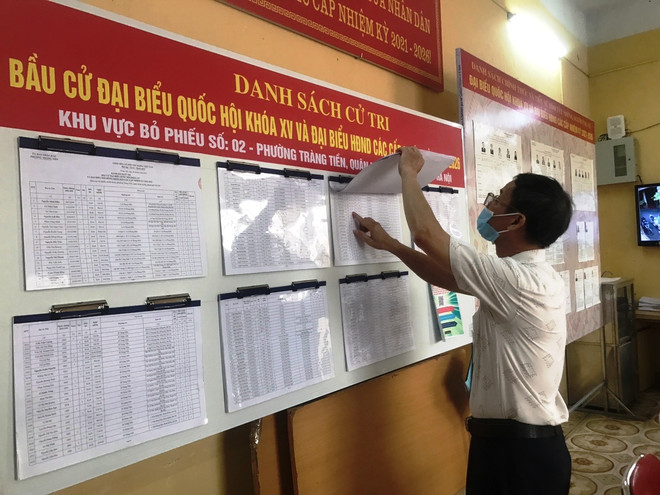 Các điểm bầu cử đã sẵn sàng đón nhận cử tri trong ngày hội toàn dân ảnh 1