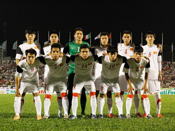 Đội tuyển U19 Việt Nam là vì mục tiêu châu lục. (Ảnh: Minh Chiến/Vietnam+) "U19 VN không thể dự SEA Games cũng không quan trọng" ảnh 1