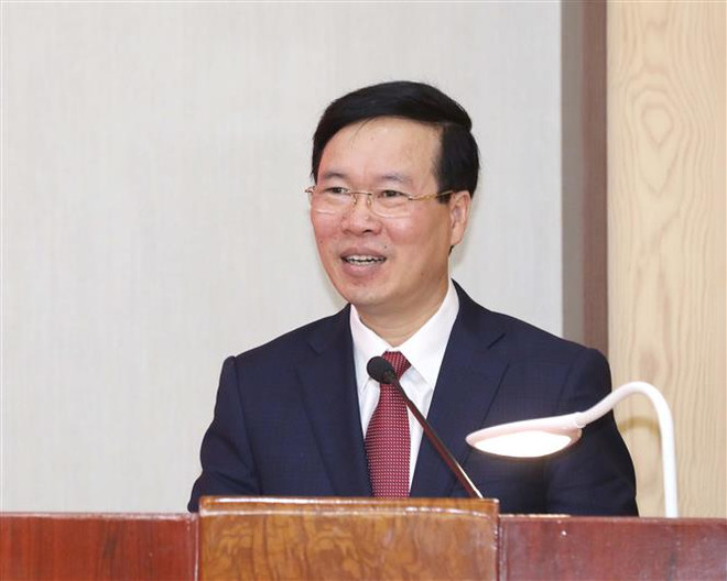 Thường trực Ban Bí thư Võ Văn Thưởng làm việc với Hội đồng Lý luận TW ảnh 2