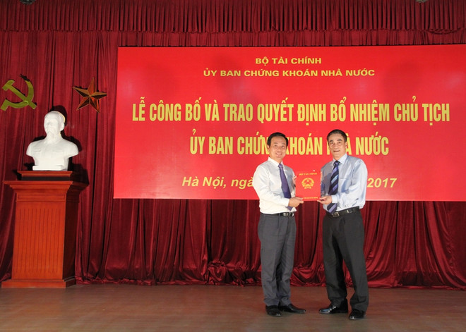 Ông Trần Văn Dũng được bổ nhiệm Chủ tịch Ủy ban Chứng khoán Nhà nước ảnh 1