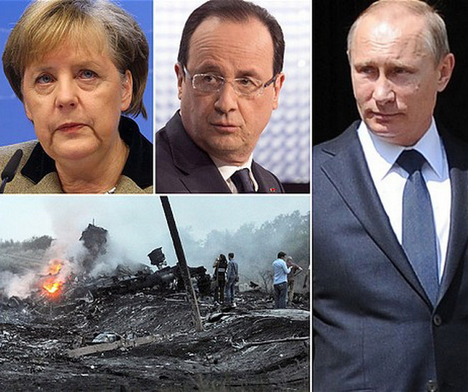 WSJ: Bà Merkel và ông Hollande bác đề xuất của Tổng thống Nga Putin ảnh 1