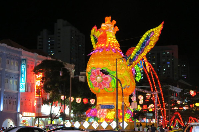 Đắm mình trong không gian lễ hội đón Năm Mới Đinh Dậu tại Singapore ảnh 1
