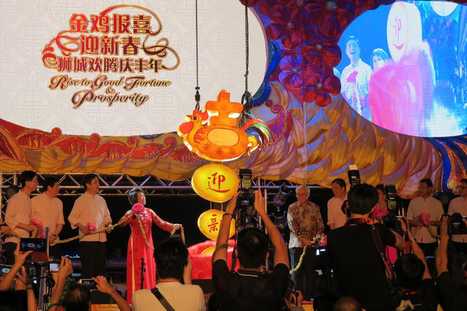 Đắm mình trong không gian lễ hội đón Năm Mới Đinh Dậu tại Singapore ảnh 3