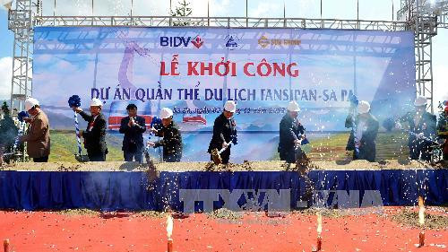 Khởi công cáp treo cao và dài nhất thế giới lên Fansipan ảnh 1