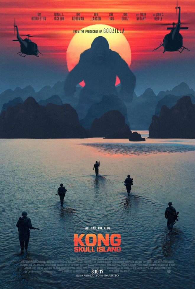 Poster của Kong: Skull Island Phim quay tại Việt Nam "Kong: Skull Island" tung trailer chính thức ảnh 1