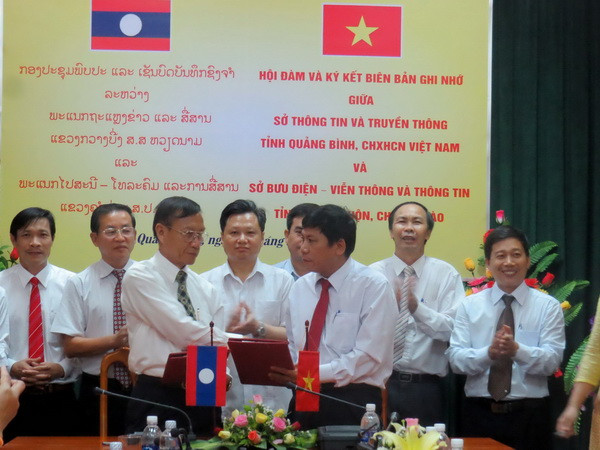 Tăng hợp tác thông tin giữa Quảng Bình và Khammouane của Lào ảnh 1