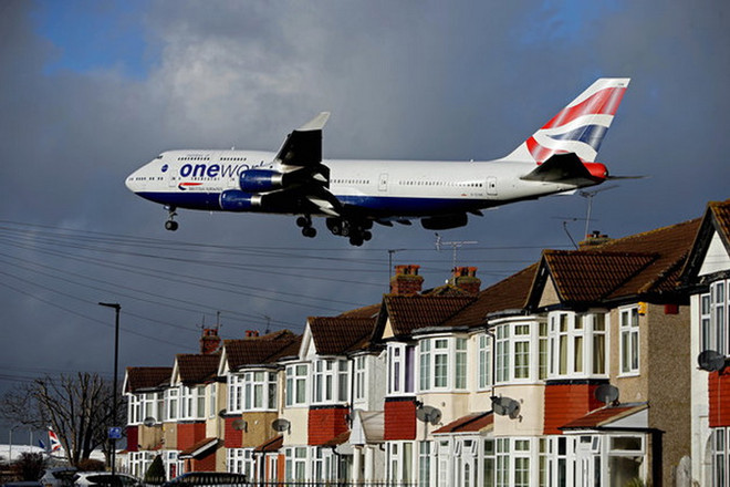 Máy bay dân dụng của Hãng hàng không Anh British Airways.(Nguồn: Huffington Post/TTXVN) Ngành hàng không Anh đối mặt với đình công dịp Giáng sinh ảnh 1