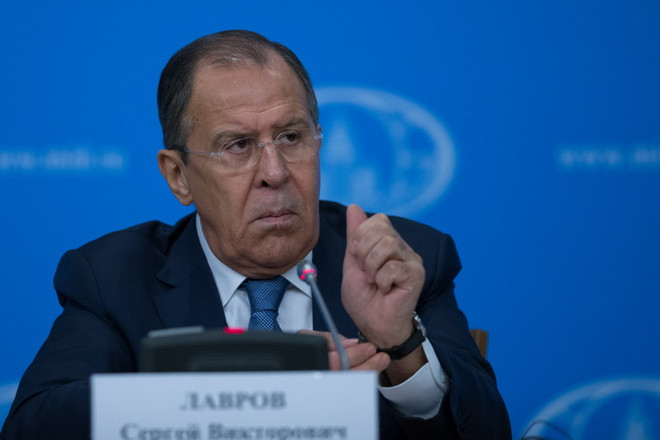 Ngoại trưởng Nga Sergey Lavrov. (Nguồn: THX/TTXVN) Nga kêu gọi Ukraine không đẩy Donbass rơi vào thảm họa nhân đạo ảnh 1